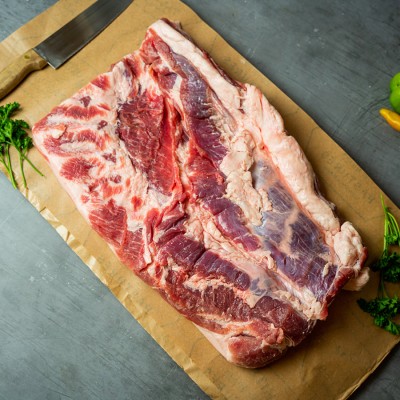 Свинина ребрышки мясные 900 г - купить в Большой Аксе